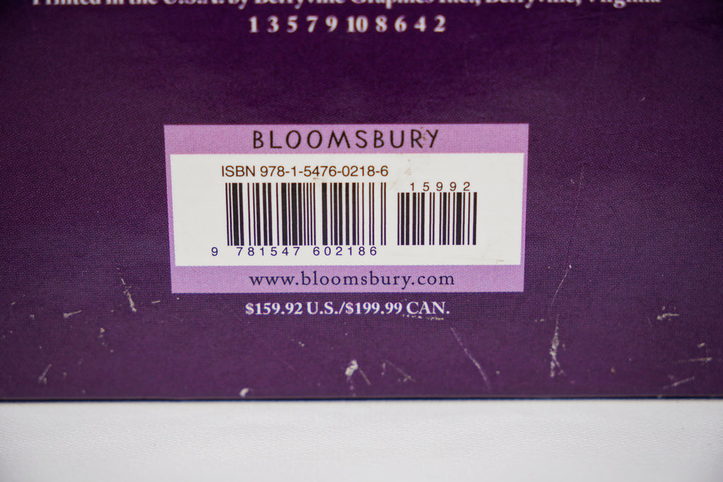ISBN and barcode panel on the 2018 Throne of Glass original-cover box set