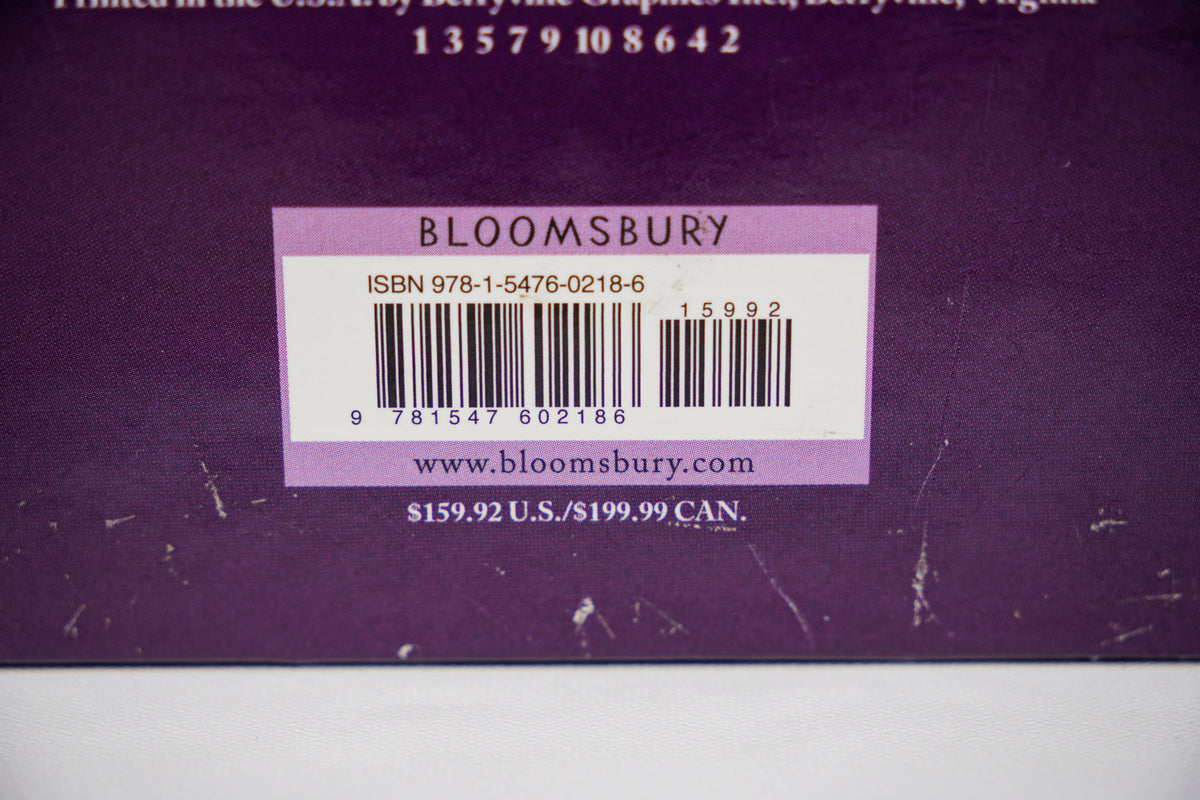 ISBN and barcode panel on the 2018 Throne of Glass original-cover box set