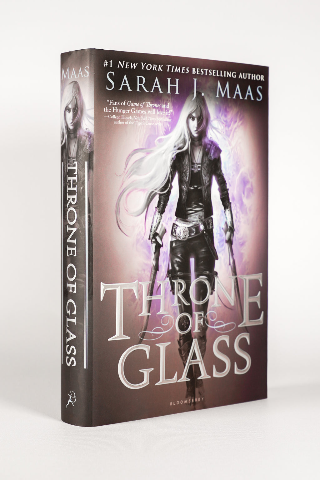 Throne of Glass original illustrated dust-jacket front from the 2018 Throne of Glass hardcover box set