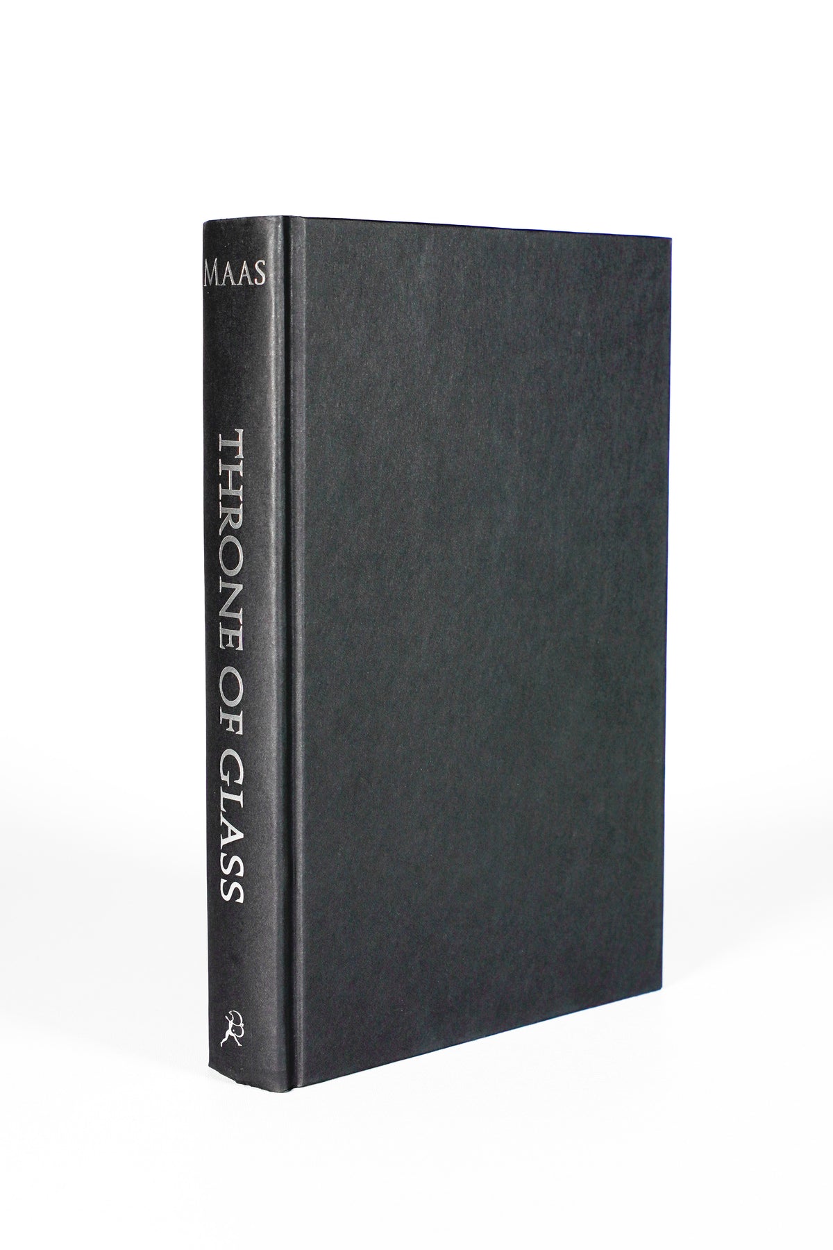 Throne of Glass naked hardcover beneath the dust jacket from the 2018 Throne of Glass box set