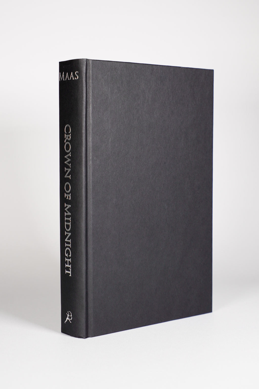 Crown of Midnight naked hardcover beneath the dust jacket from the 2018 Throne of Glass box set