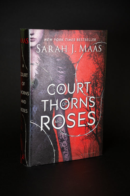 A Court of Thorns and Roses original-cover first-edition third-printing hardcover front cover