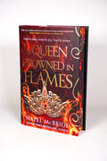A Queen Crowned in Flames Goldsboro signed and numbered edition front cover