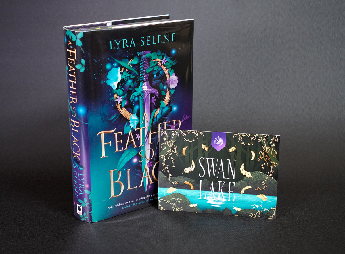 Dust jacket and Swan Lake card