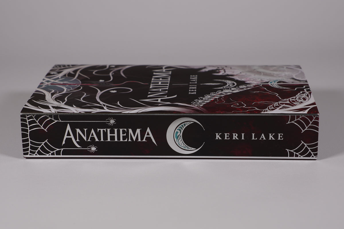 Anathema LitHaven dust jacket spine
