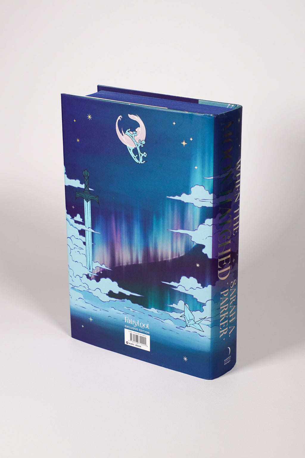 When the Moon Hatched FairyLoot back dust jacket and spine