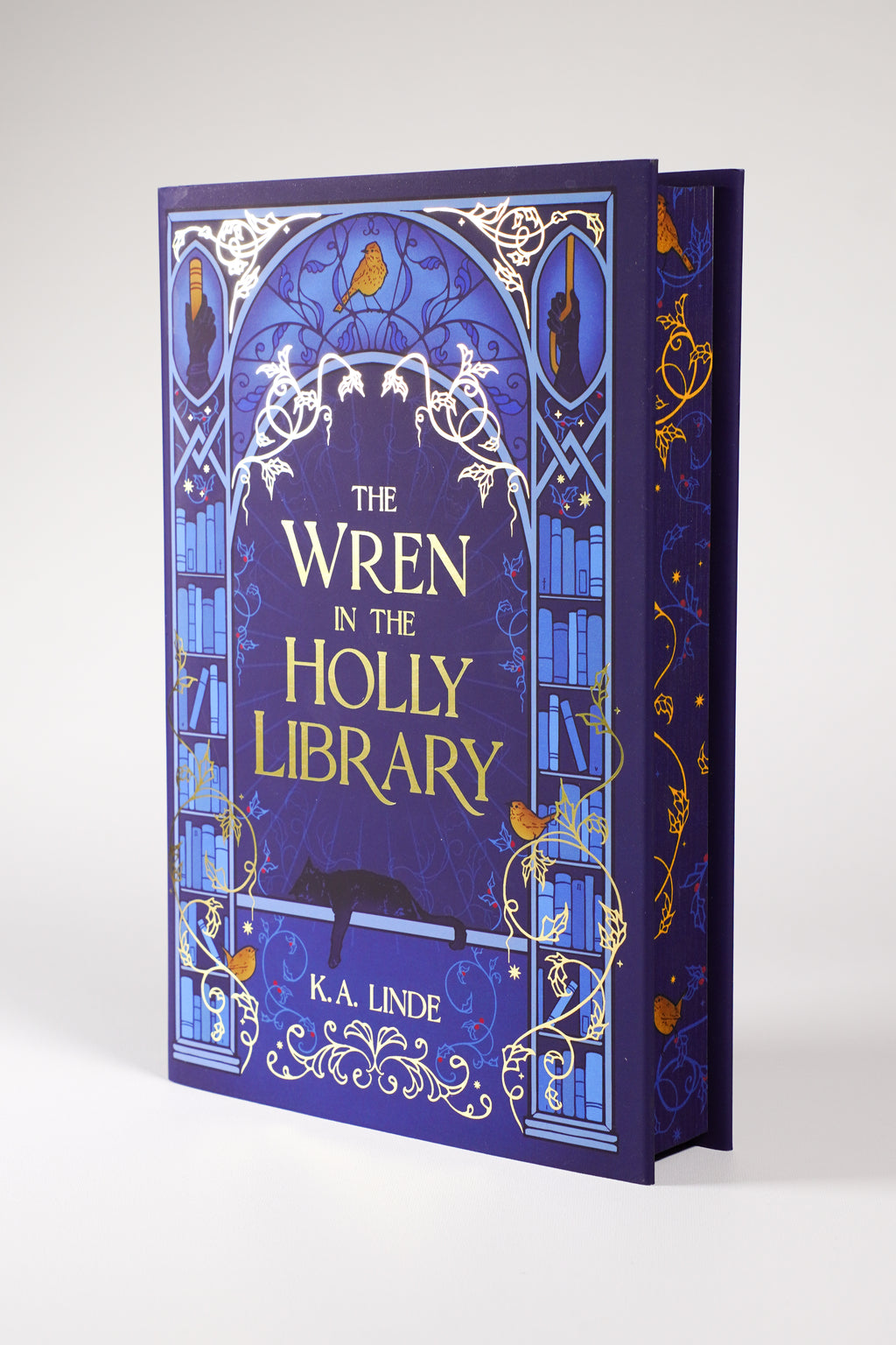 The Wren in the Holly Library FairyLoot exclusive front dust jacket