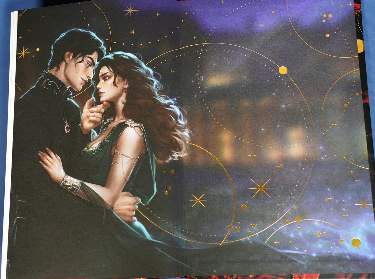 We Who Will Die FairyLoot exclusive illustrated back endpapers
