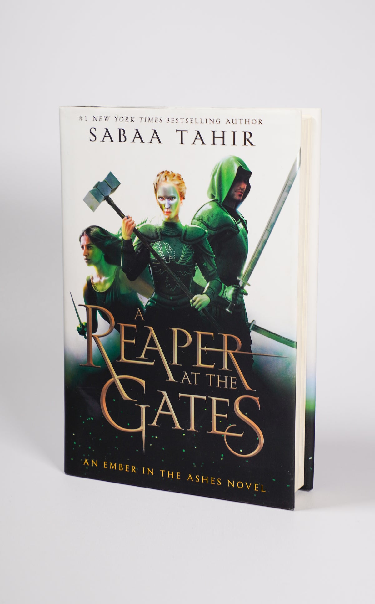 A Reaper at the Gates by Sabaa Tahir hardcover front dust jacket