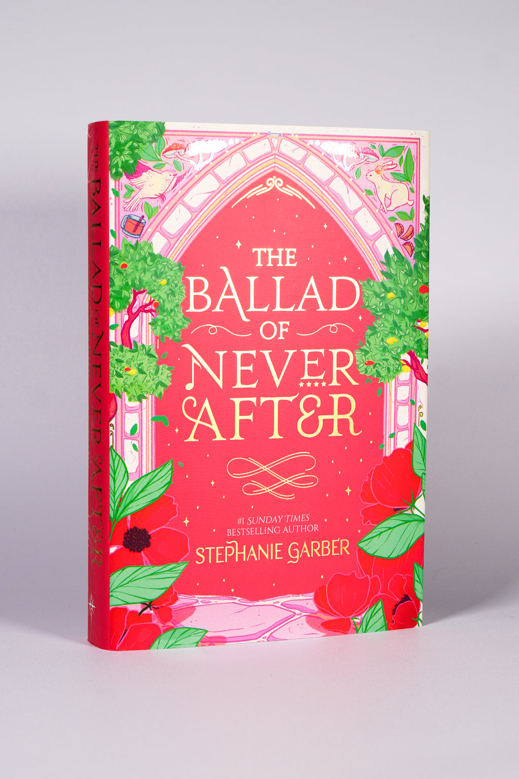 Front of The Ballad of Never After UK Gollancz hardcover by Stephanie Garber