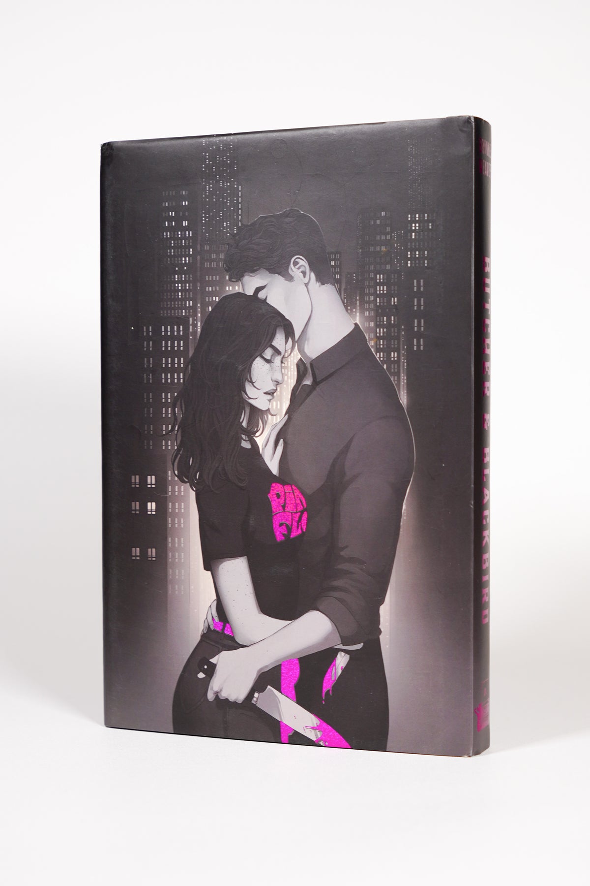 Back cover of the Butcher and Blackbird Bookish Box Darkly exclusive edition