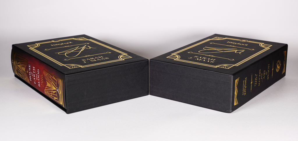 Additional bottom-edge and slipcase condition view of the Crescent City set