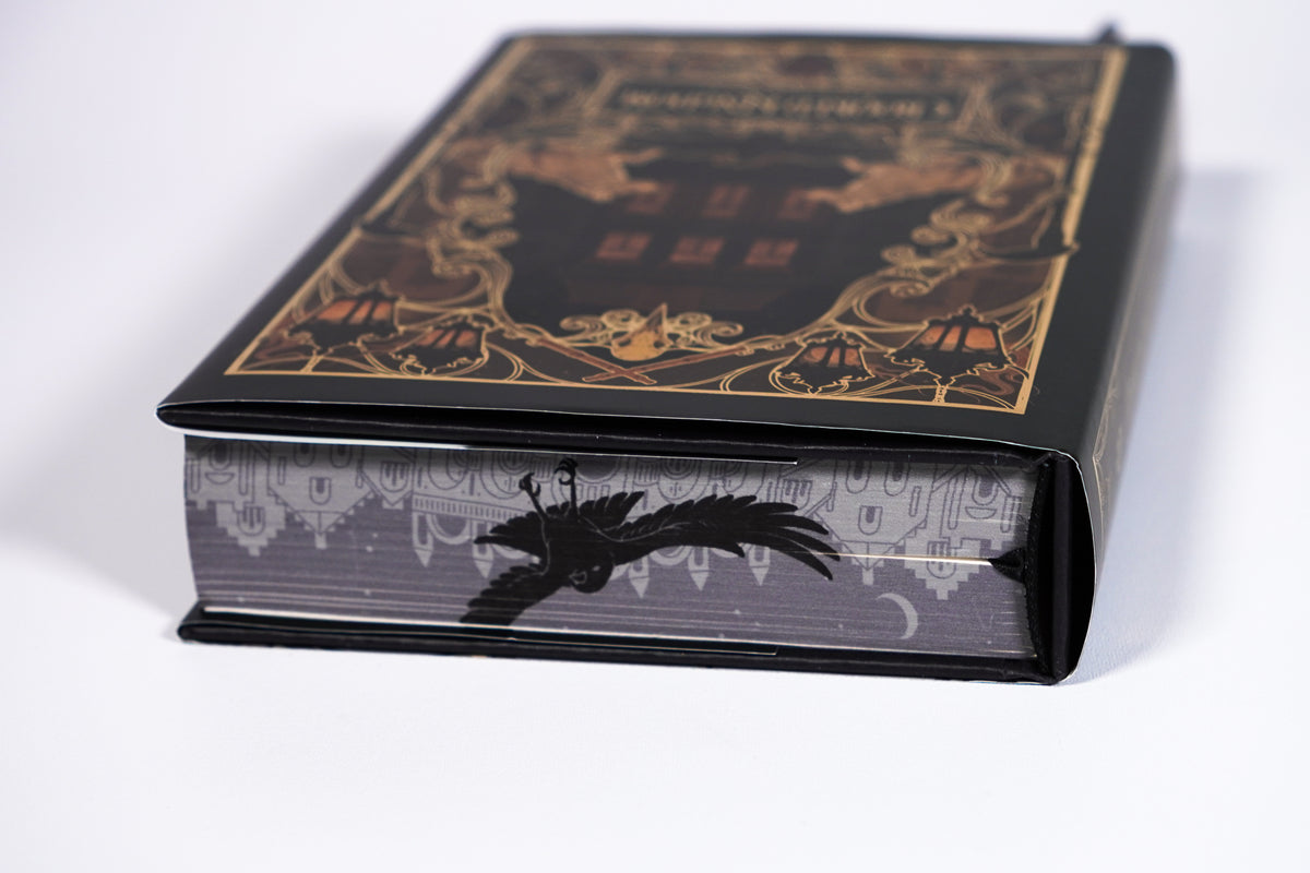 Crooked Kingdom OwlCrate exclusive page edges detail