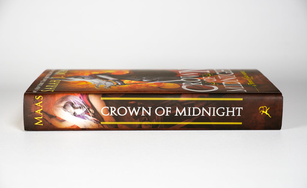 Crown of Midnight original-cover unread Near Fine hardcover — horizontal jacket and spine