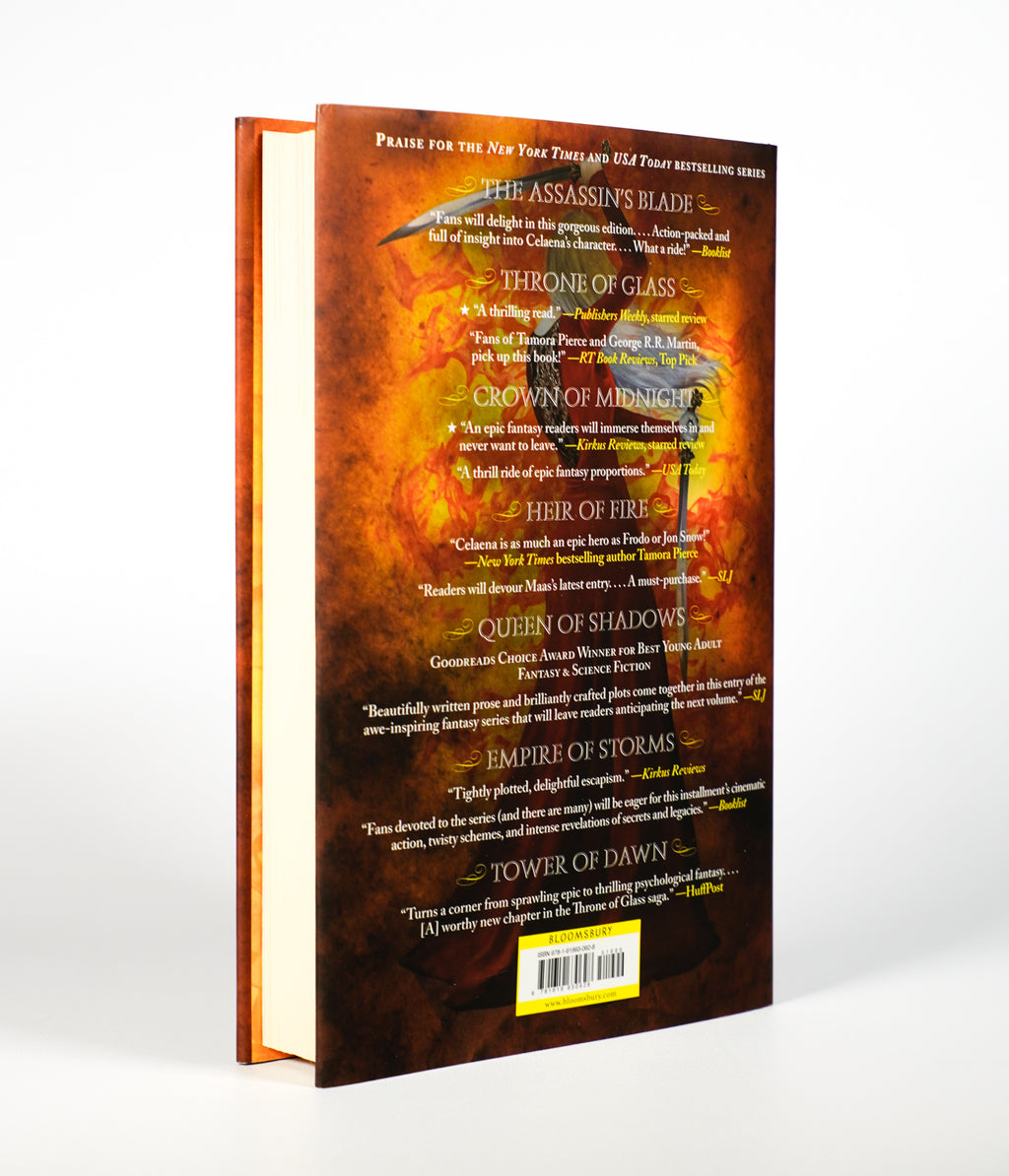 Crown of Midnight original-cover unread Near Fine hardcover — back cover and page edges