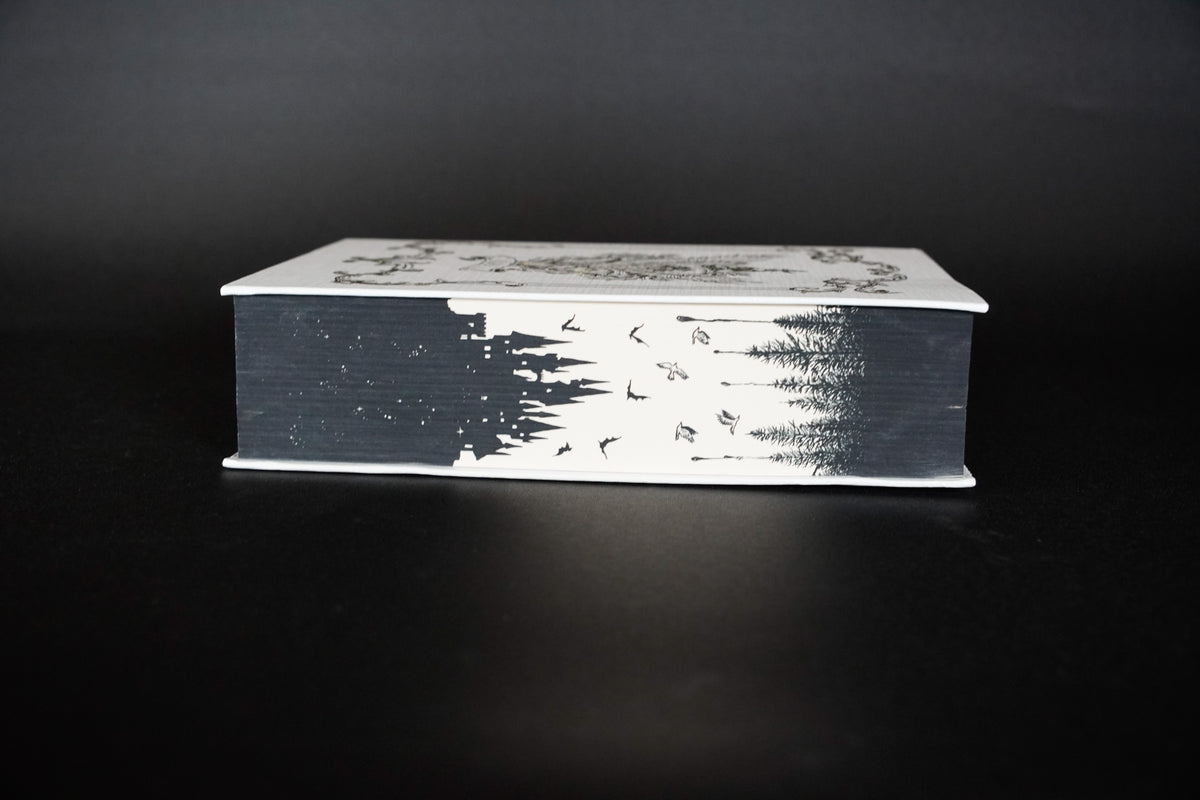 Empire of the Vampire — Illumicrate: castle-patterned fore-edge; actual copy