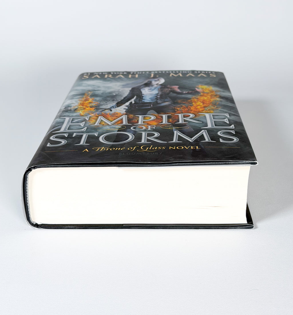 Empire of Storms original-cover hardcover bottom page block and dust jacket
