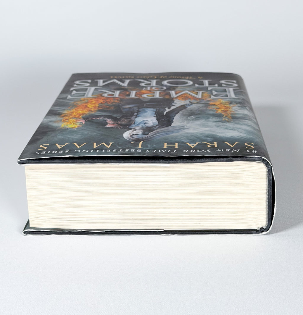 Empire of Storms original-cover hardcover top page block and dust jacket condition
