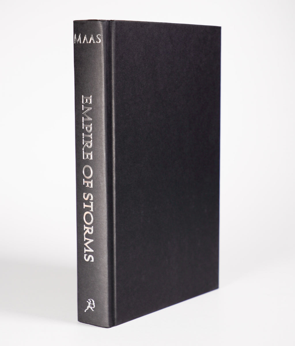 Empire of Storms original-cover unread Near Fine hardcover — front hardboard and spine beneath dust jacket