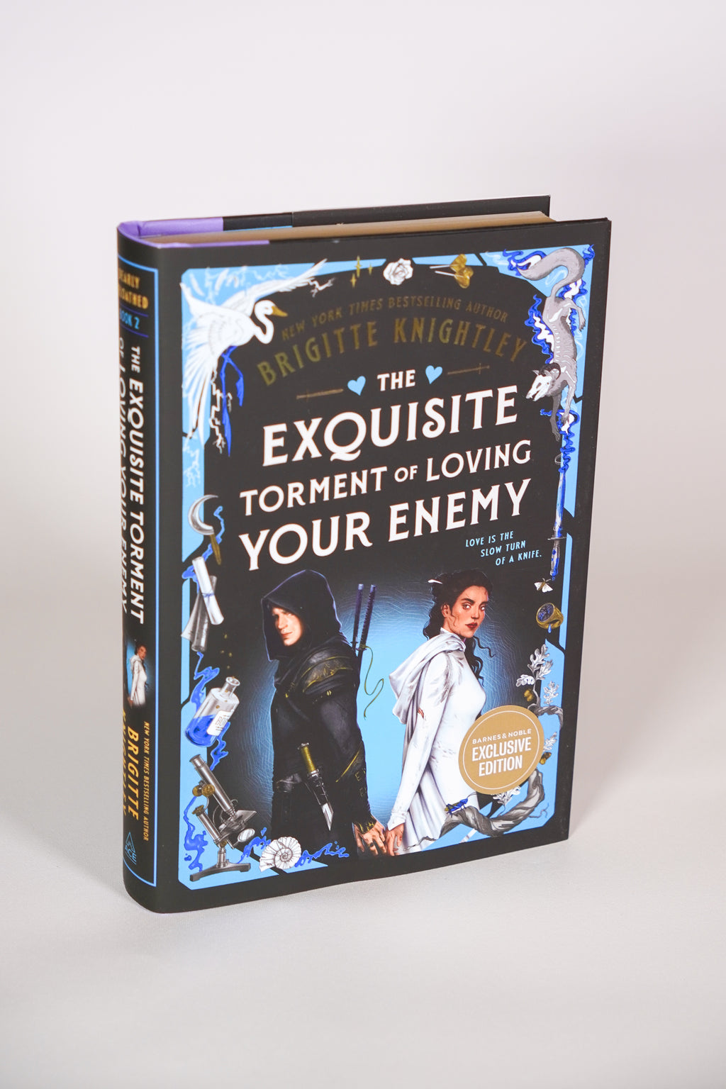 The Exquisite Torment of Loving Your Enemy Barnes & Noble signed exclusive front cover