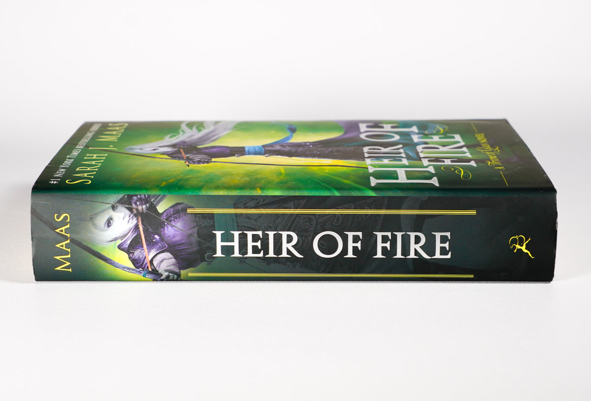 Heir of Fire original-cover unread Near Fine hardcover — horizontal jacket and spine