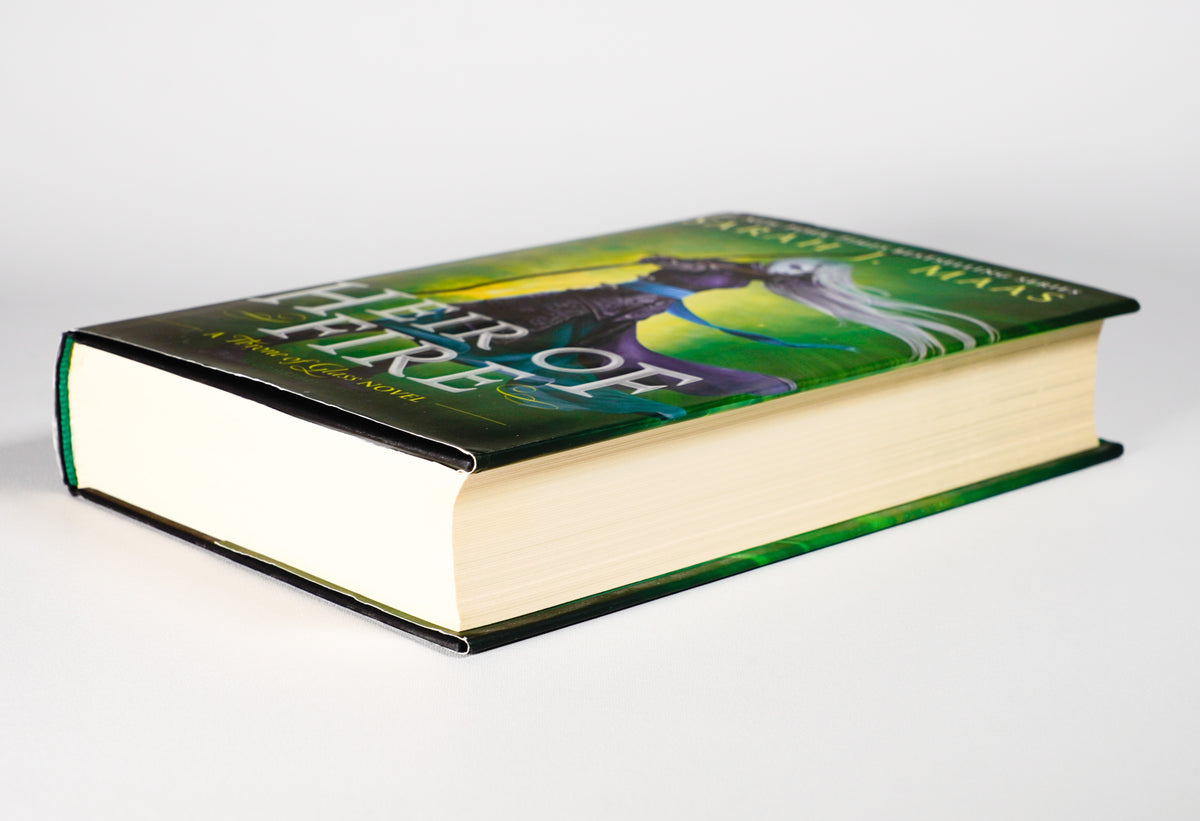 Heir of Fire original-cover unread Near Fine hardcover — page edges and jacket, first angle