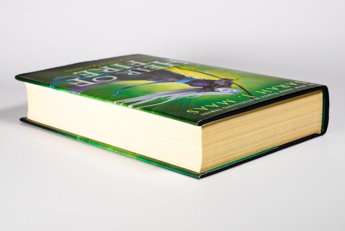 Heir of Fire original-cover unread Near Fine hardcover — page edges and jacket, second angle