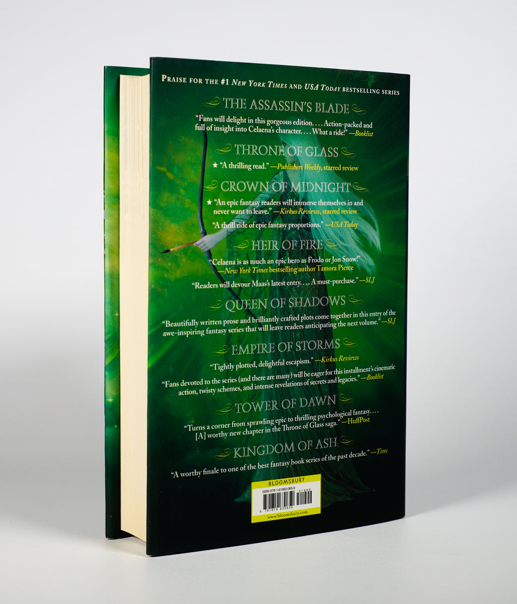 Heir of Fire original-cover unread Near Fine hardcover — back cover and page edges