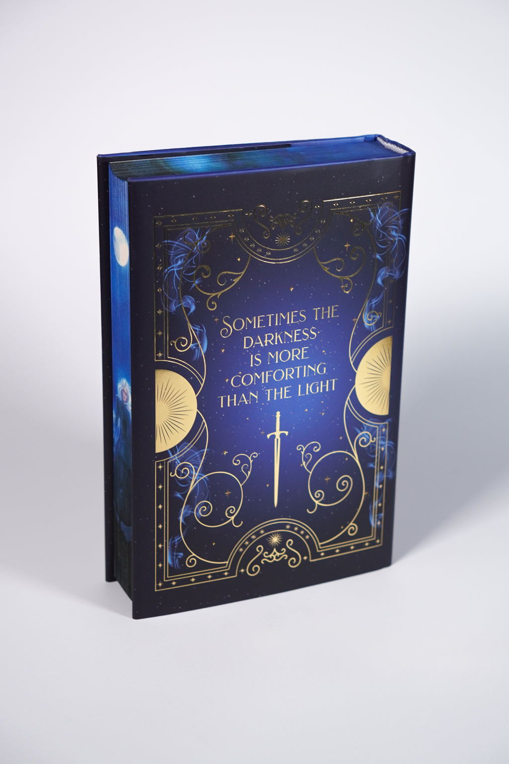 Lady of Darkness Aurora Crate exclusive foiled hardcover back