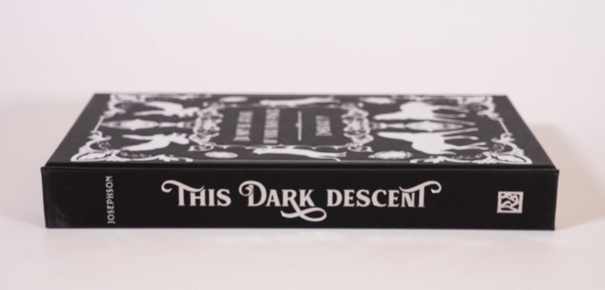 Dust-jacket spine of This Dark Descent by Kalyn Josephson