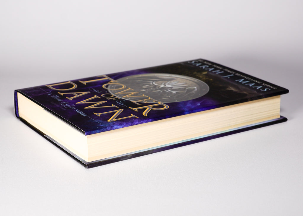 Tower of Dawn original-cover unread Near Fine hardcover — page edges and jacket, first angle