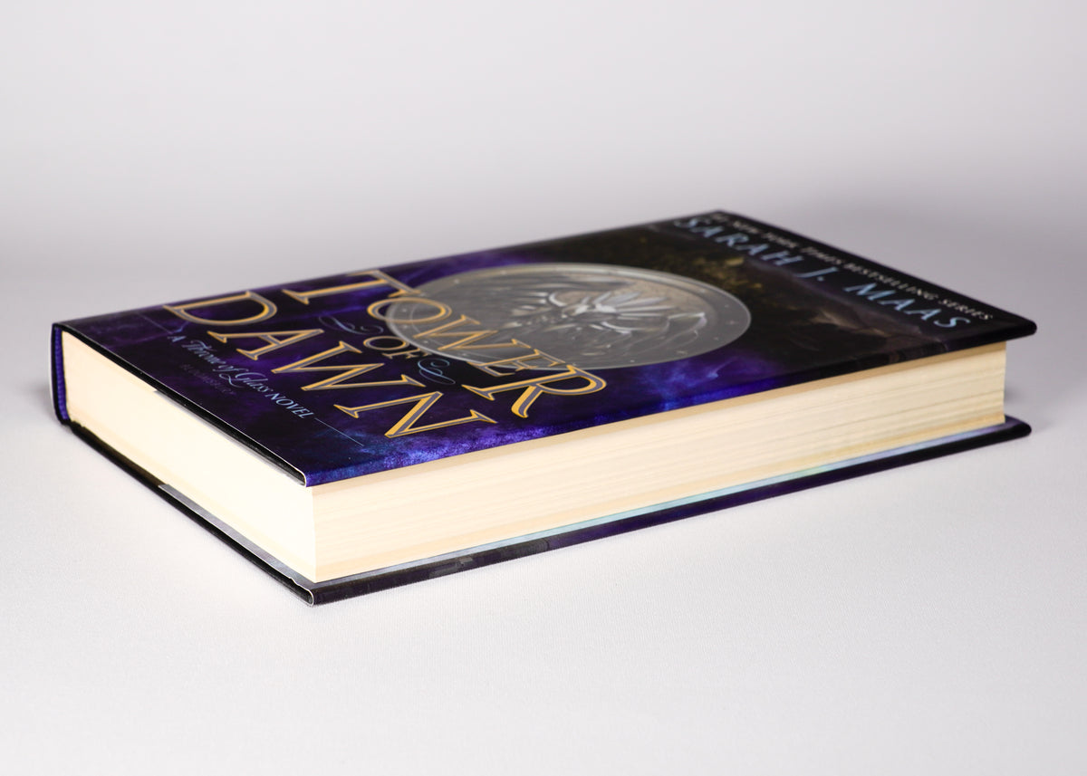 Tower of Dawn original-cover unread Near Fine hardcover — page edges and jacket, first angle