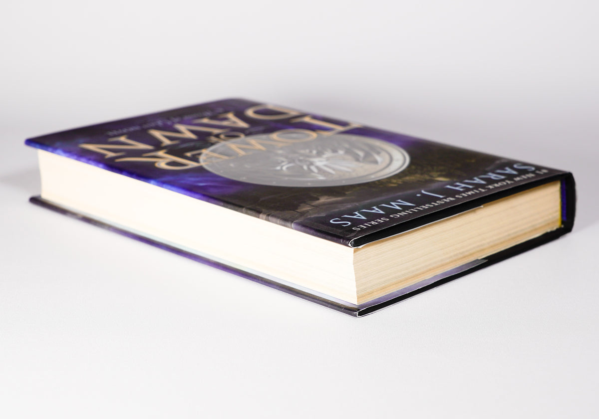 Tower of Dawn original-cover unread Near Fine hardcover — page edges and jacket, second angle